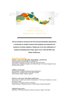 Eckerd College Humanities Symposium