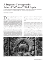 A Stegosaur Carving on the Ruins of Ta Prohm? Think Again