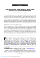 Lithic Analysis of Andean Sedentary Societies: A Case Study from the Chachapoyas Region, Peru, and Potential Applications